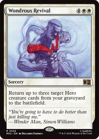 Wondrous Revival, Commander: Marvel Super Heroes