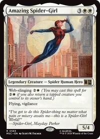 Amazing Spider-Girl, Commander: Marvel Super Heroes