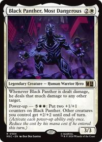 Black Panther, Most Dangerous, Commander: Marvel Super Heroes