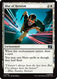 Blur of Heroism, Commander: Marvel Super Heroes