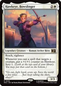Hawkeye, Bowslinger, Commander: Marvel Super Heroes