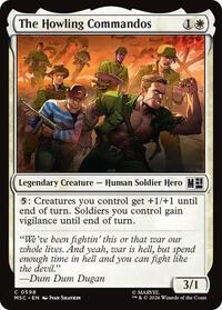 The Howling Commandos, Commander: Marvel Super Heroes