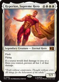 Hyperion, Supreme Hero, Commander: Marvel Super Heroes