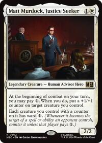 Matt Murdock, Justice Seeker, Commander: Marvel Super Heroes