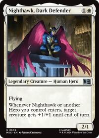 Nighthawk, Dark Defender, Commander: Marvel Super Heroes