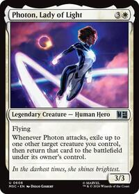 Photon, Lady of Light, Commander: Marvel Super Heroes