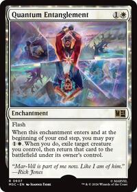 Quantum Entanglement, Commander: Marvel Super Heroes