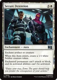 Secure Detention, Commander: Marvel Super Heroes