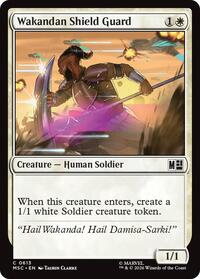 Wakandan Shield Guard, Commander: Marvel Super Heroes