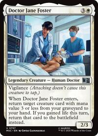 Doctor Jane Foster, Commander: Marvel Super Heroes