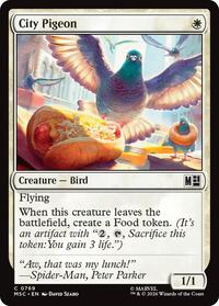 City Pigeon, Commander: Marvel Super Heroes