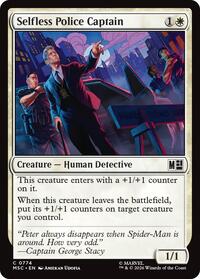 Selfless Police Captain, Commander: Marvel Super Heroes