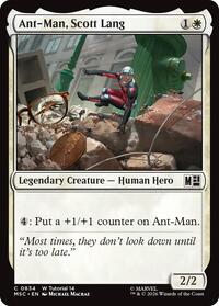 Ant-Man, Scott Lang (0834), Commander: Marvel Super Heroes