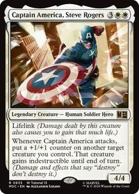 Captain America, Steve Rogers (0835), Commander: Marvel Super Heroes