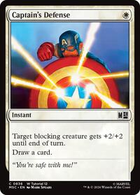 Captain's Defense (0836), Commander: Marvel Super Heroes