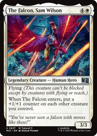 The Falcon, Sam Wilson (0837), Commander: Marvel Super Heroes