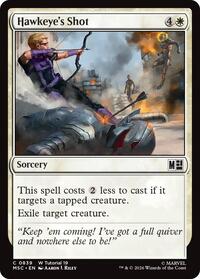 Hawkeye's Shot (0839), Commander: Marvel Super Heroes
