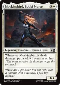 Mockingbird, Bobbi Morse (0842), Commander: Marvel Super Heroes