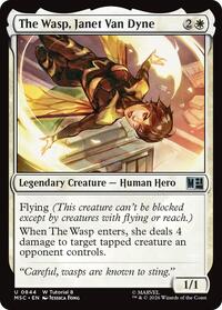 The Wasp, Janet Van Dyne (0844), Commander: Marvel Super Heroes