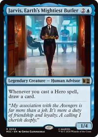 Jarvis, Earth's Mightiest Butler, Commander: Marvel Super Heroes