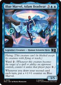 Blue Marvel, Adam Brashear, Commander: Marvel Super Heroes