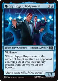 Happy Hogan, Bodyguard, Commander: Marvel Super Heroes