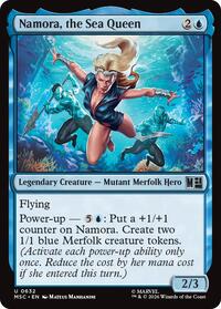Namora, the Sea Queen, Commander: Marvel Super Heroes