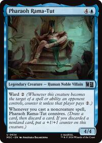 Pharaoh Rama-Tut, Commander: Marvel Super Heroes