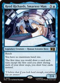 Reed Richards, Smartest Man, Commander: Marvel Super Heroes