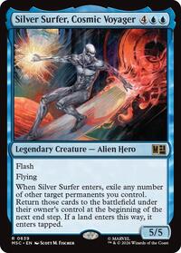 Silver Surfer, Cosmic Voyager, Commander: Marvel Super Heroes