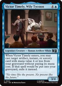 Victor Timely, Wily Tycoon, Commander: Marvel Super Heroes