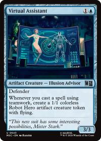Virtual Assistant, Commander: Marvel Super Heroes