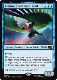 Vulture, Feathered Fiend, Commander: Marvel Super Heroes