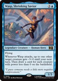 Wasp, Shrinking Savior, Commander: Marvel Super Heroes