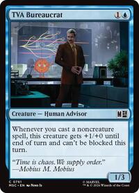 TVA Bureaucrat, Commander: Marvel Super Heroes