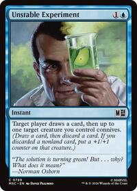 Unstable Experiment, Commander: Marvel Super Heroes