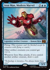 Iron Man, Modern Marvel, Commander: Marvel Super Heroes