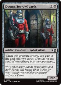 Doom's Servo-Guards, Commander: Marvel Super Heroes