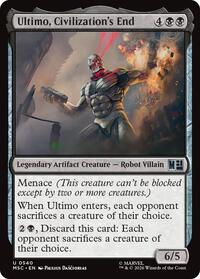 Ultimo, Civilization's End, Commander: Marvel Super Heroes
