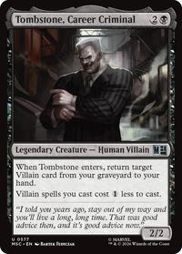 Tombstone, Career Criminal (0577), Commander: Marvel Super Heroes