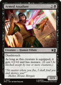 Armed Assailant, Commander: Marvel Super Heroes