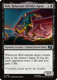 Bob, Reluctant HYDRA Agent, Commander: Marvel Super Heroes