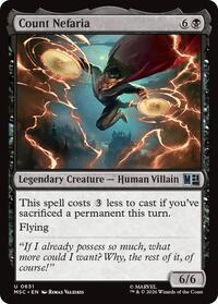Count Nefaria, Commander: Marvel Super Heroes