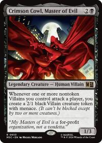 Crimson Cowl, Master of Evil, Commander: Marvel Super Heroes
