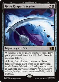Grim Reaper's Scythe, Commander: Marvel Super Heroes