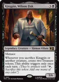 Kingpin, Wilson Fisk, Commander: Marvel Super Heroes