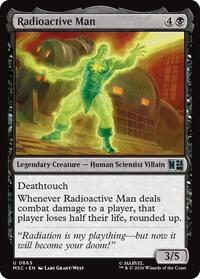 Radioactive Man, Commander: Marvel Super Heroes
