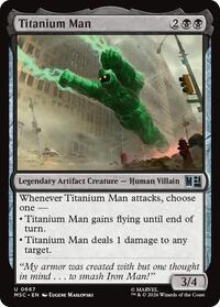 Titanium Man, Commander: Marvel Super Heroes
