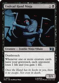 Undead Hand Ninja, Commander: Marvel Super Heroes