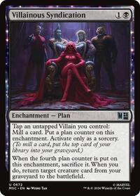 Villainous Syndication, Commander: Marvel Super Heroes